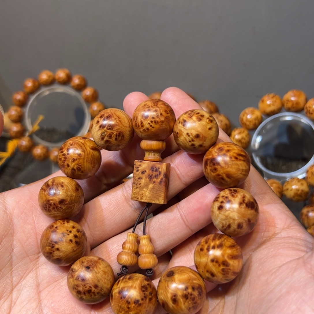 柏木（崖柏）手串/手链2.0红油瘤疤手串