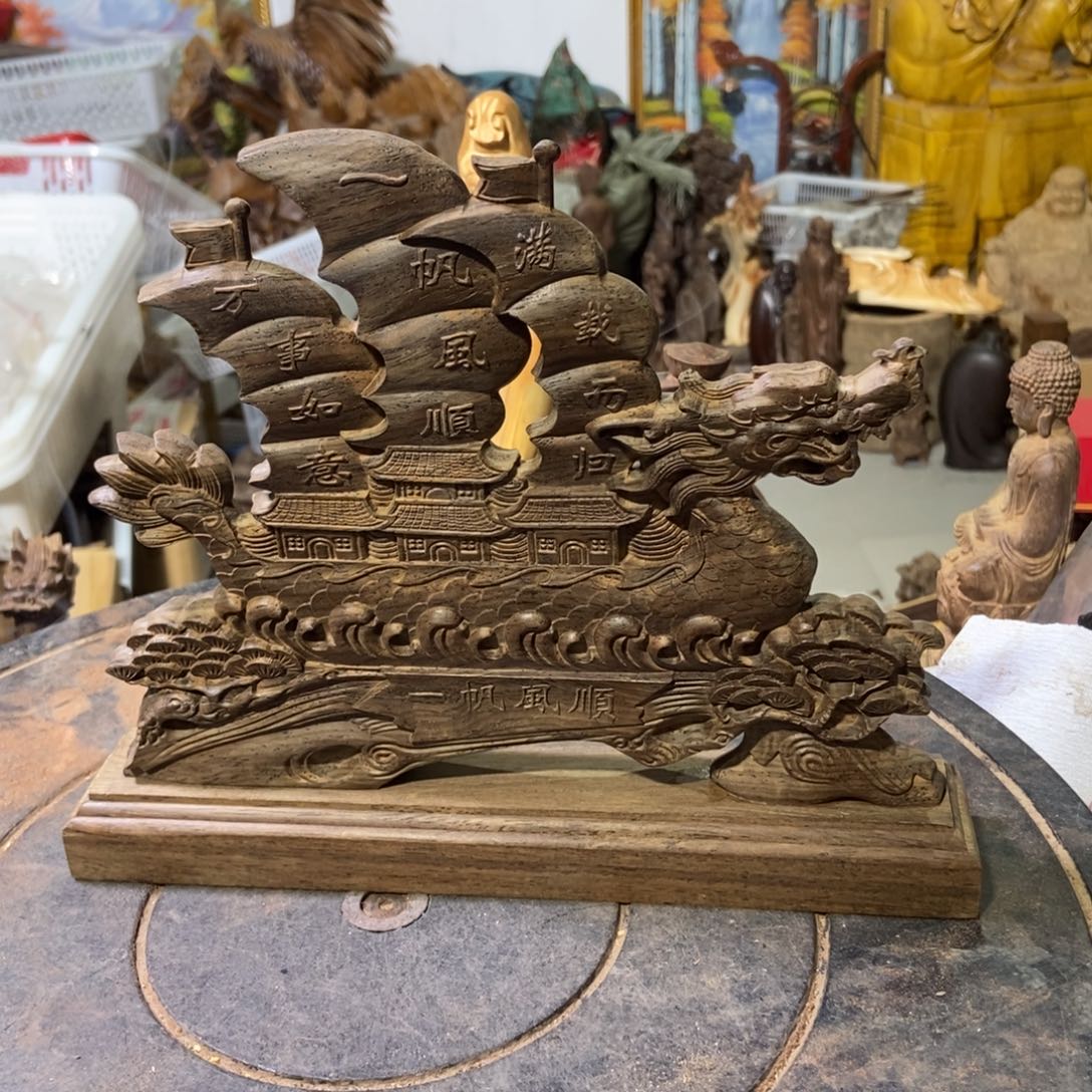 陈***德木成品摆件福利放漏