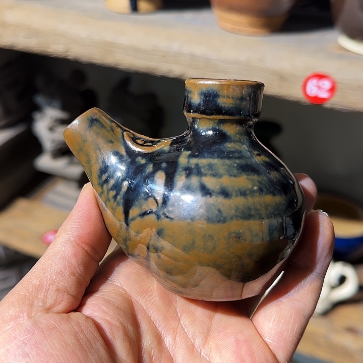 磁州窑灯，完完整整