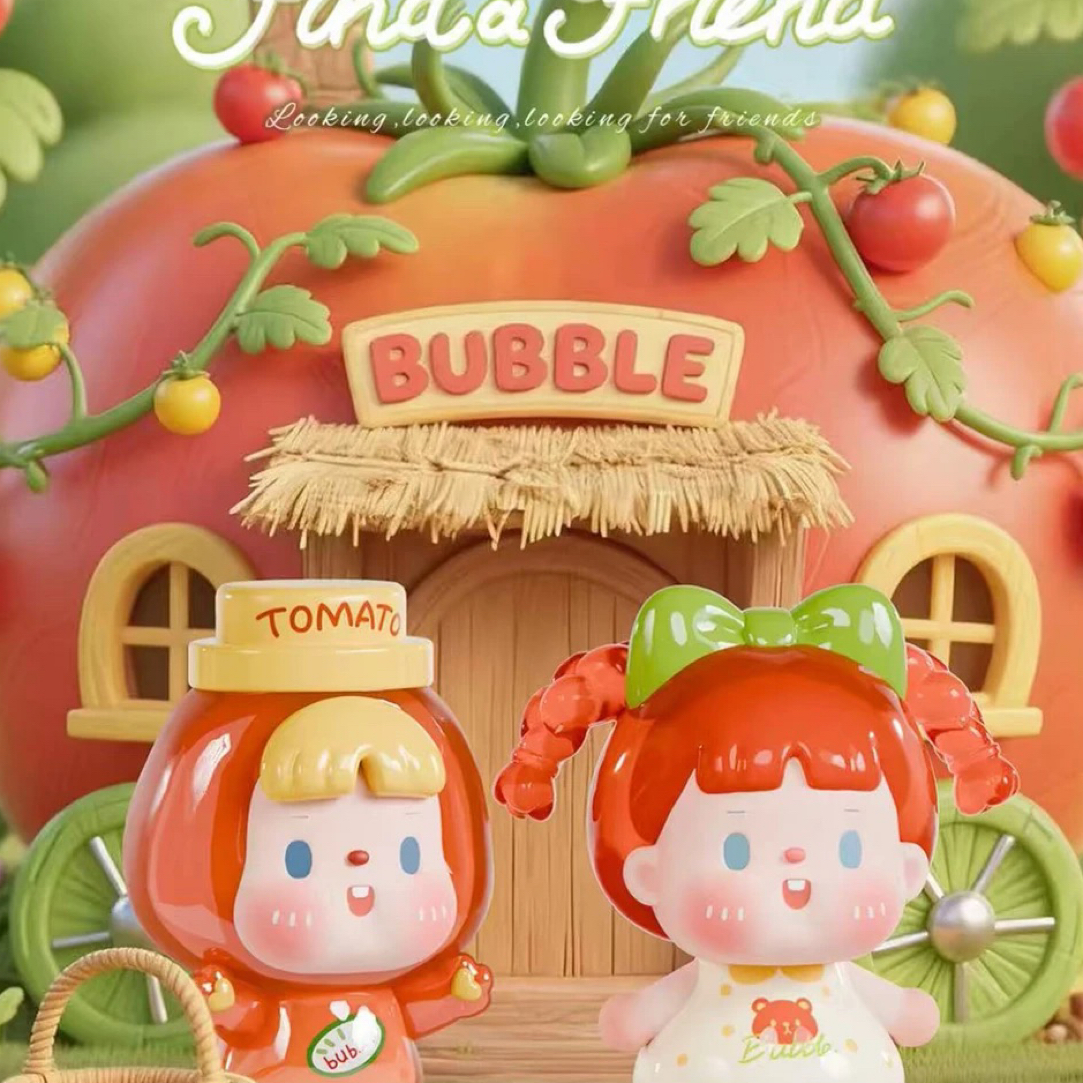 【拆盒】思歪bubble找呀找朋友mini盲盒思歪找朋友可爱摆件圣诞礼物