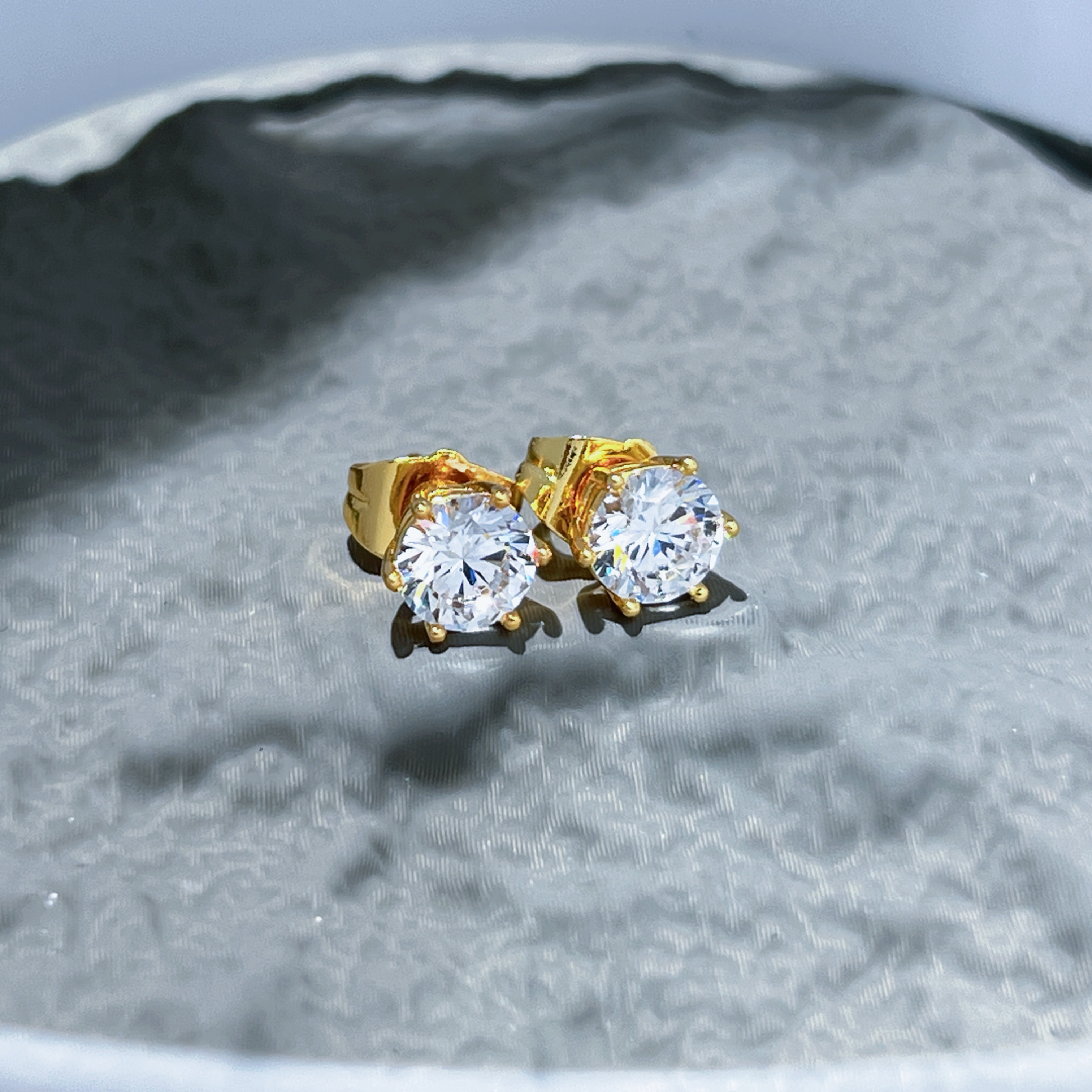 【传家】钻石耳钉（c09）