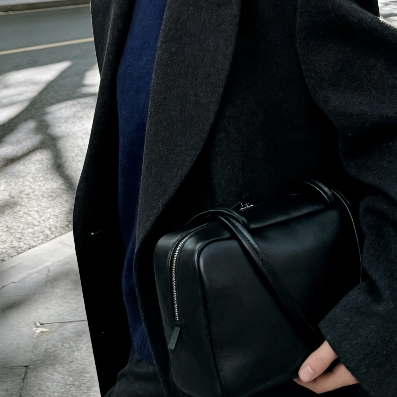 拉拉定制【TR-Astra】原厂里外全羊皮 保龄球包 单肩包