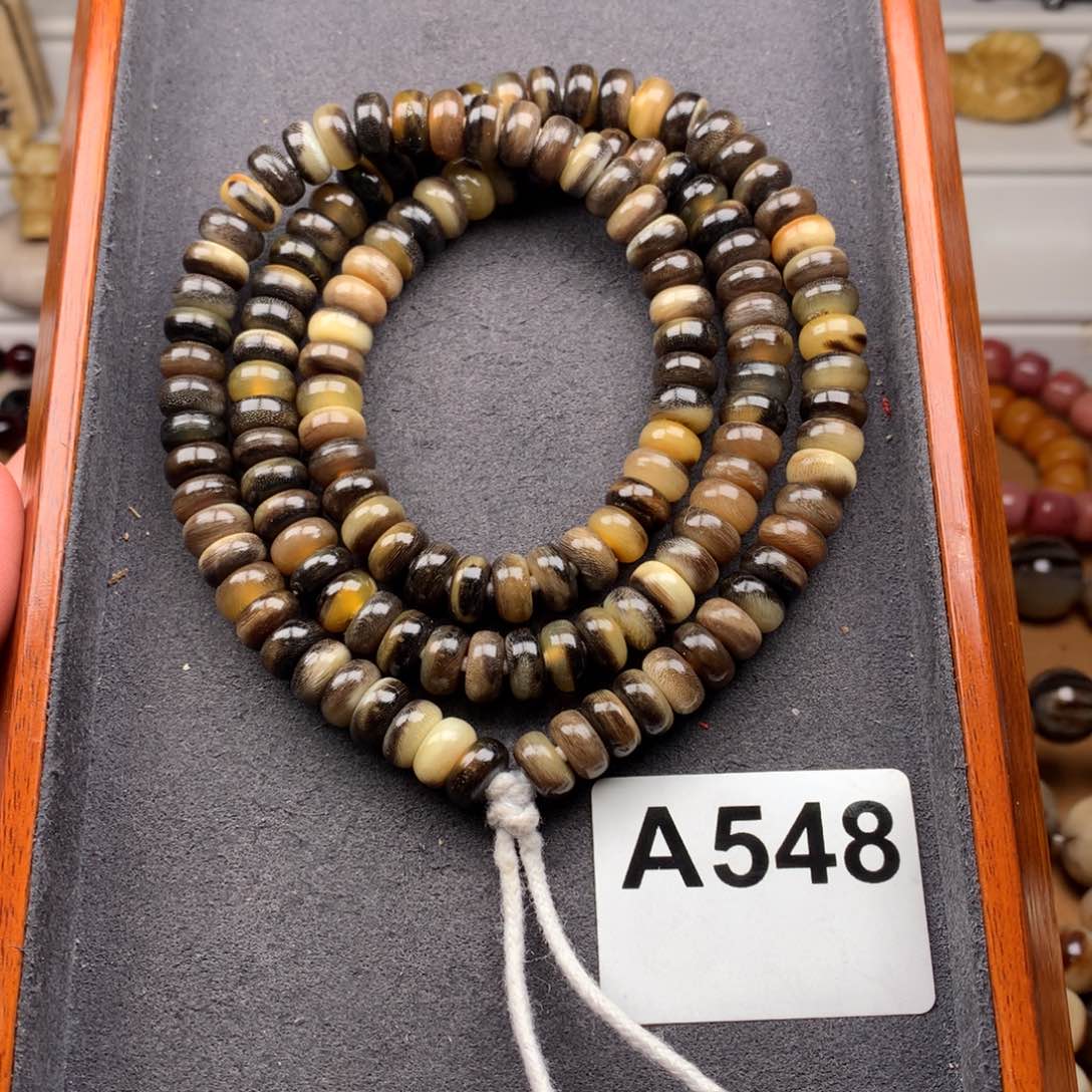 驼骨手串/手链0.9驴蹄算盘珠138珠