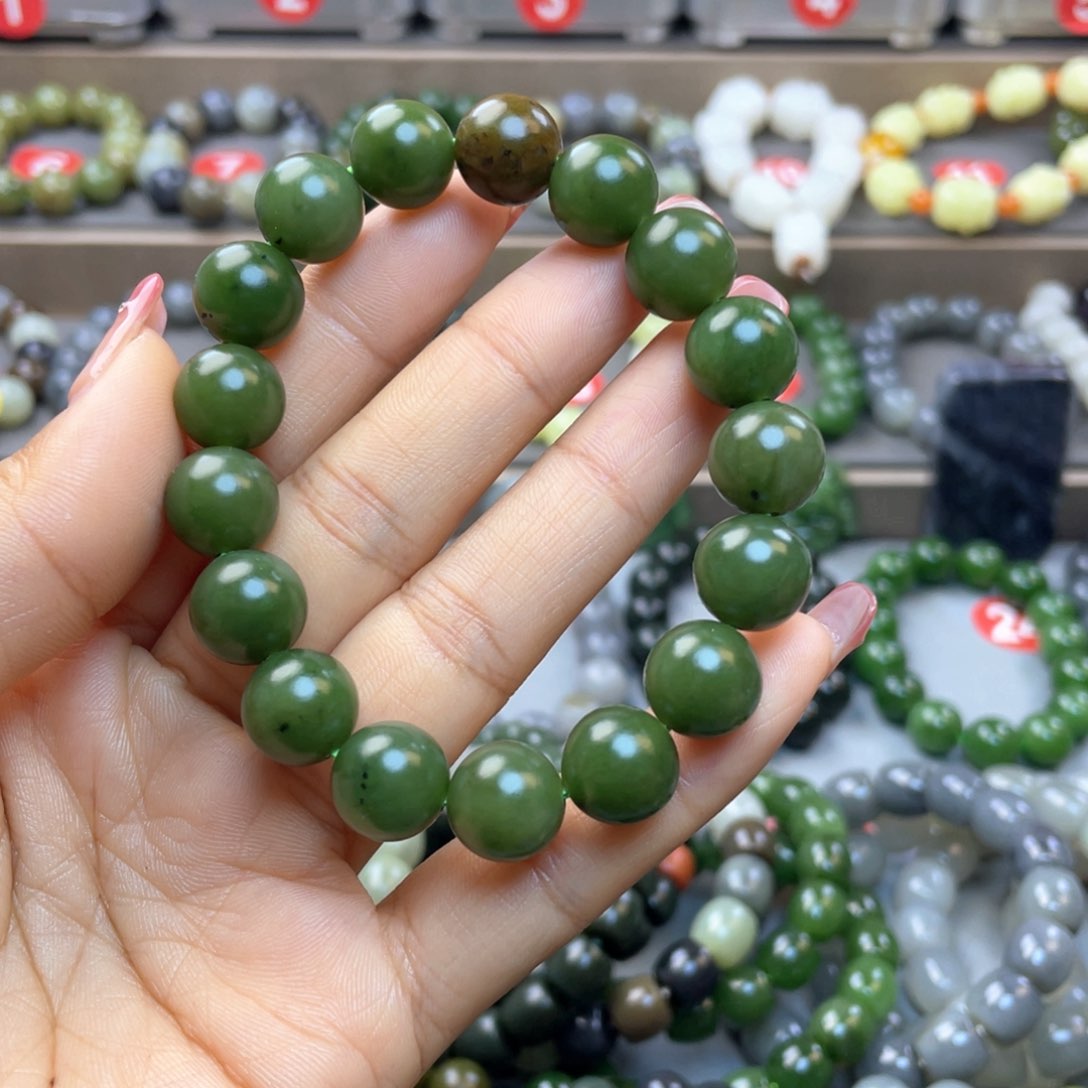 和田玉手链未镶嵌