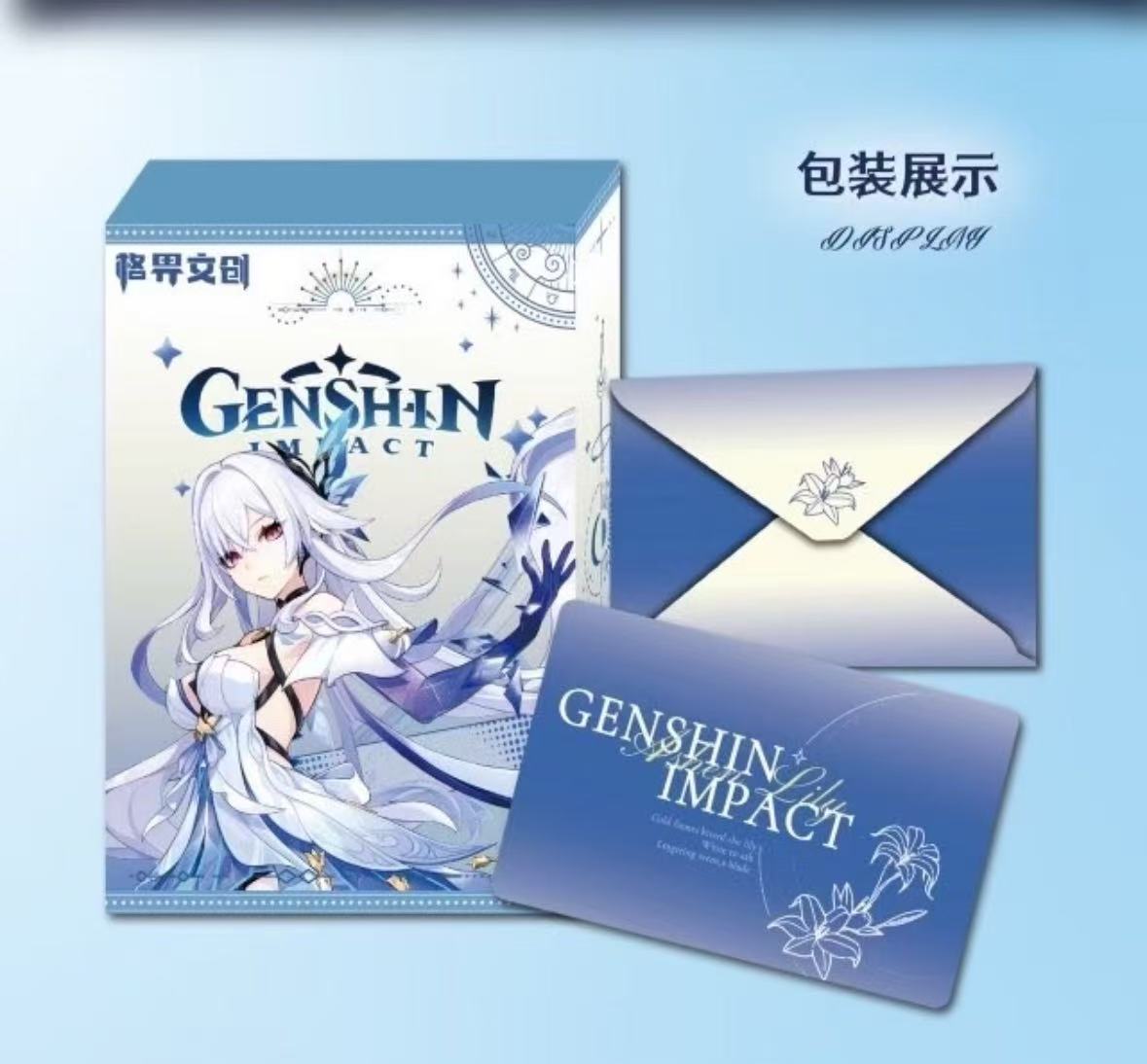 【祈愿】格界文创原神折页票根 【盲盒】代拆 国卡二创 Q