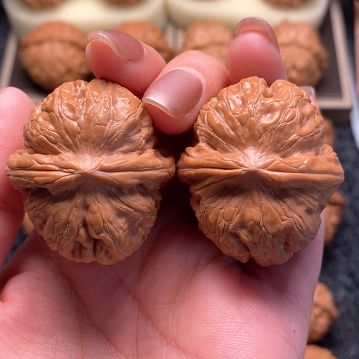 文玩核桃把件精品大元宝38