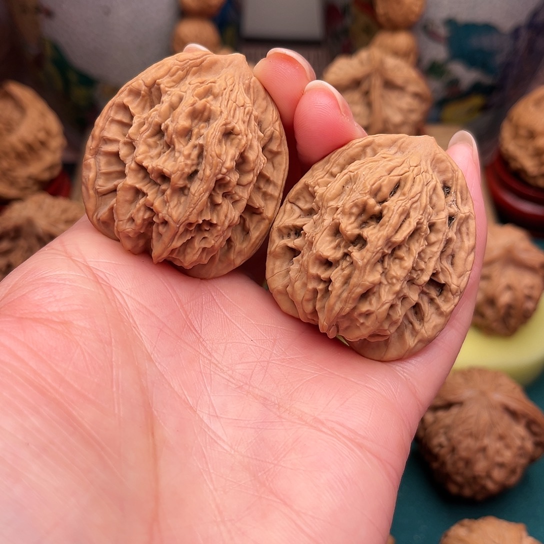 把件文玩核桃麦虎