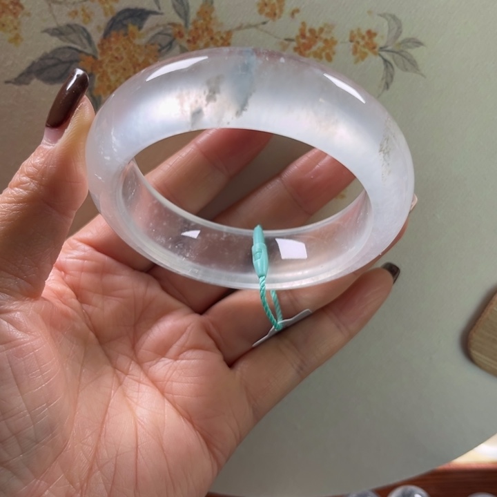 石英质玉未镶嵌手镯53-54