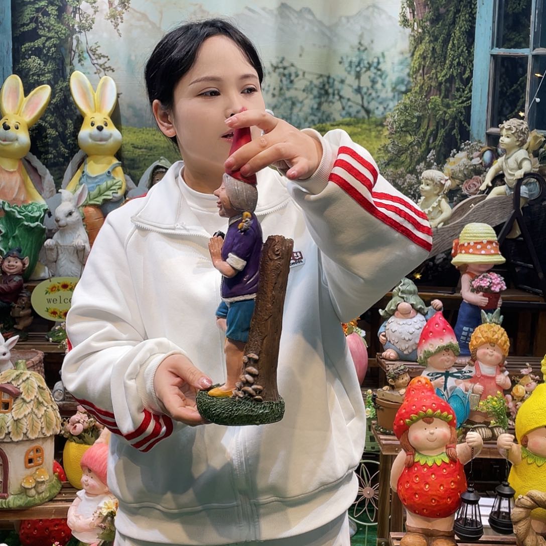 摆件花园摆件红红火火