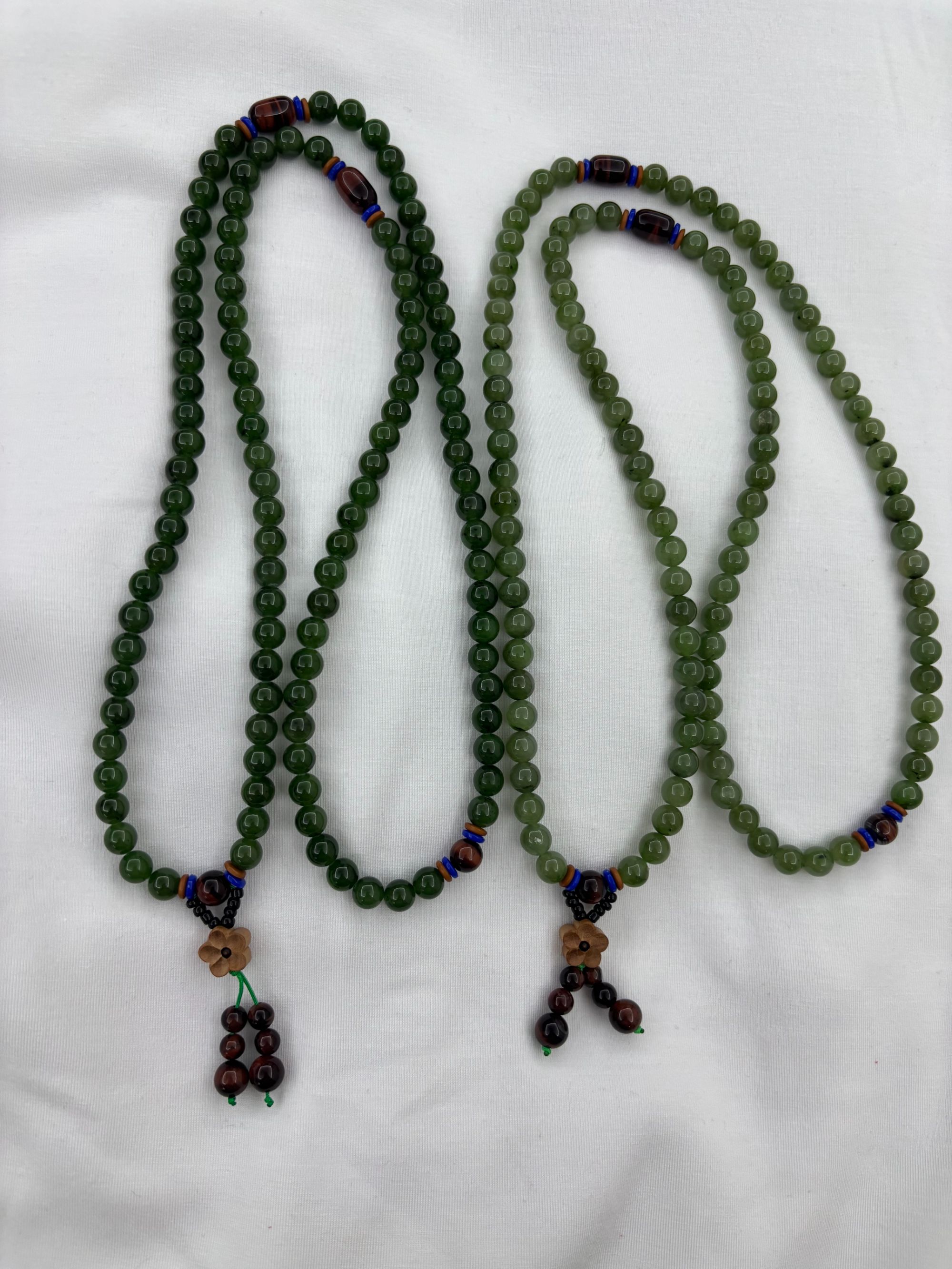 （大林专属）和田白玉妈妈链多样化