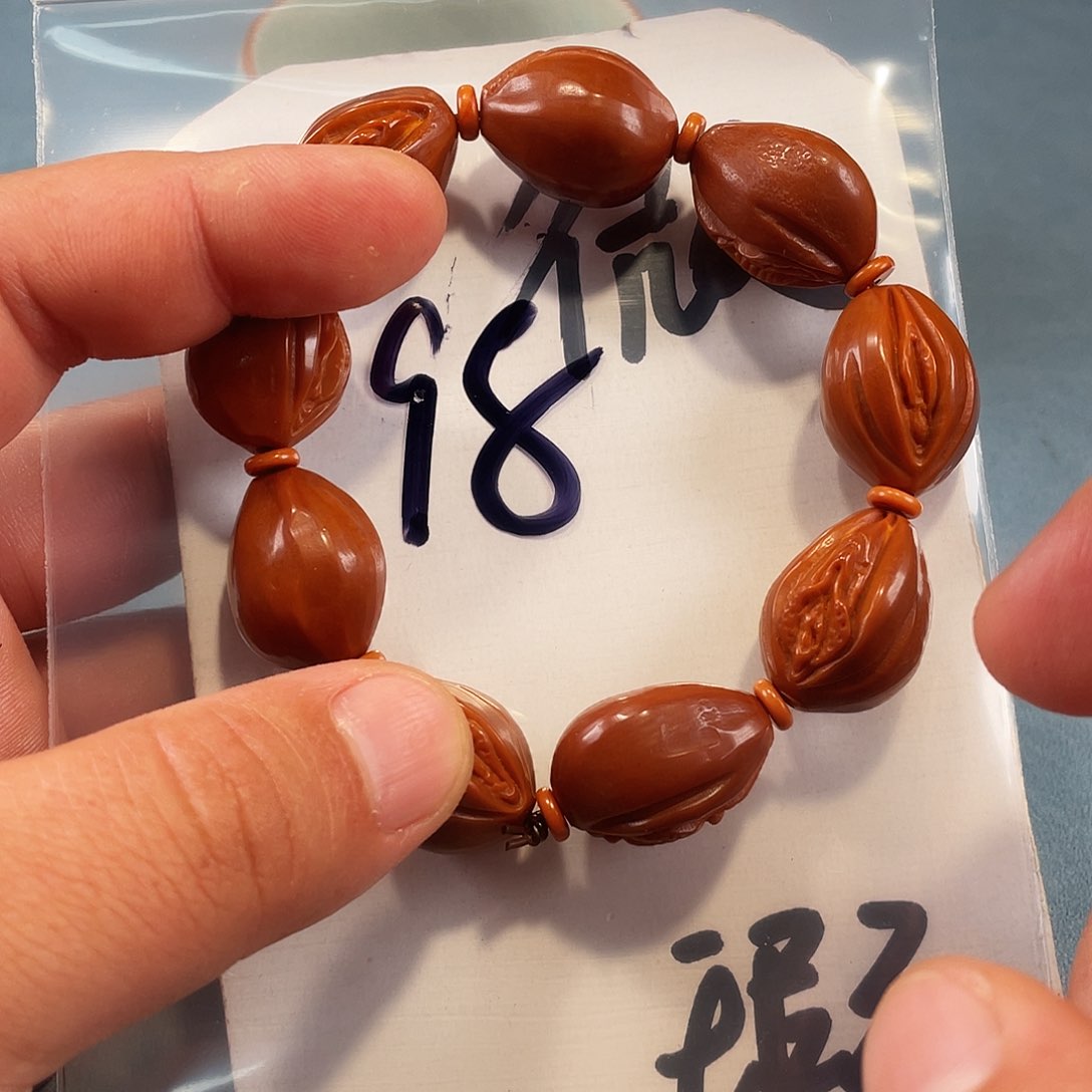 橄榄核手串/手链橄榄核雕工艺手串