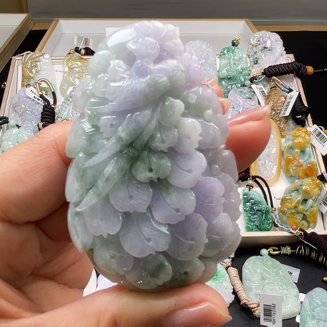 翡翠吊坠(不含链)未镶嵌