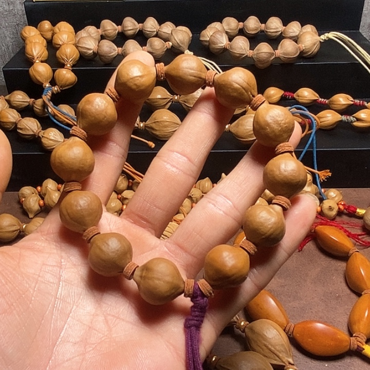 话***多手串/手链橄榄核蜜桃