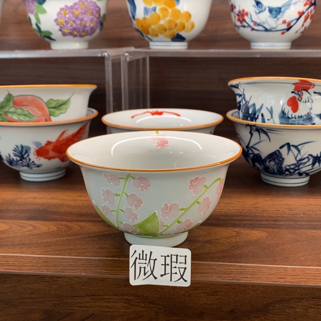 釉下彩手工绘制手工