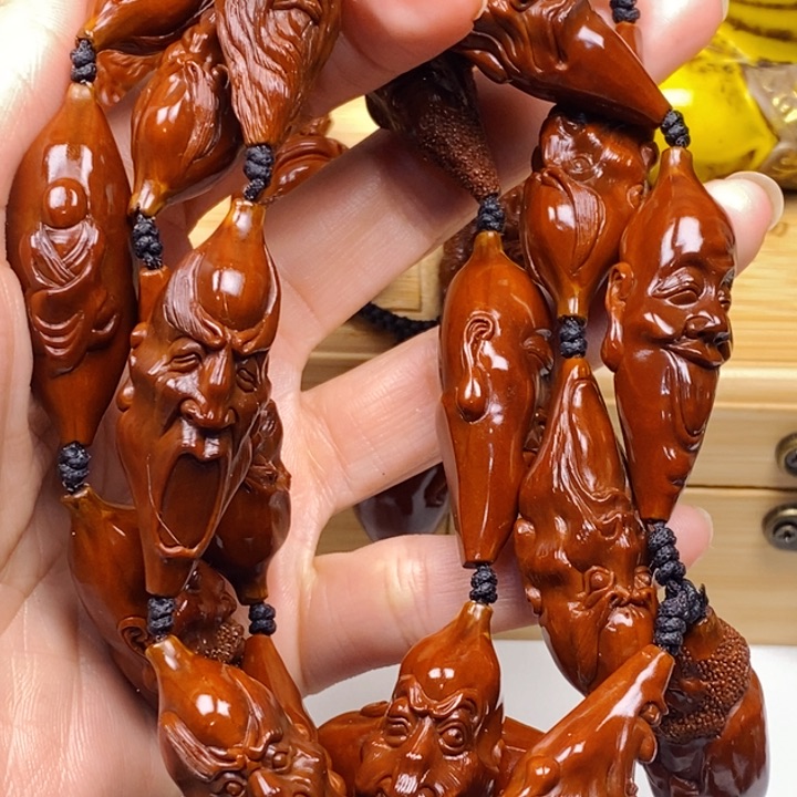 橄榄核吊坠?***哉橄榄核手串