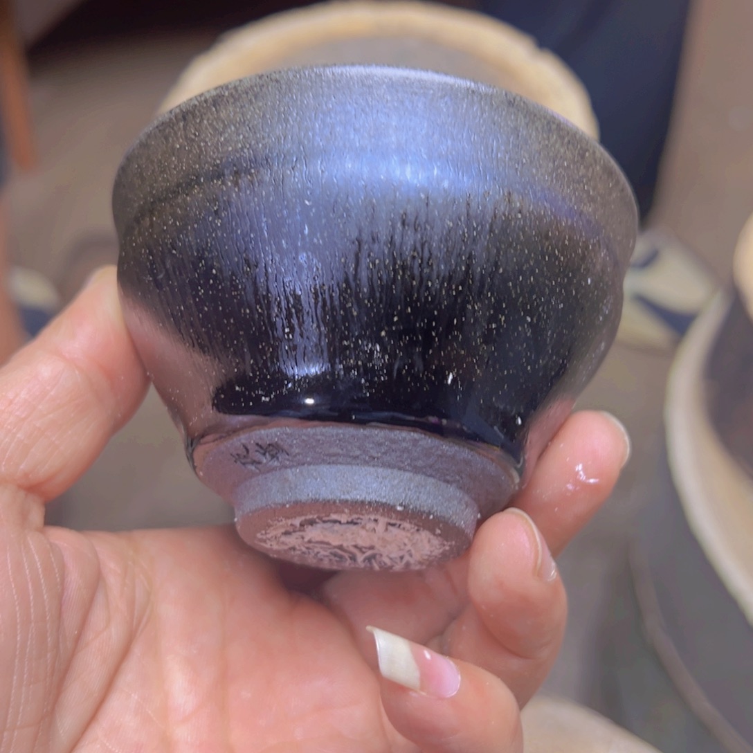 茶盏6建窑建盏钱定龙窑