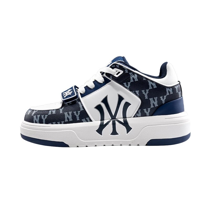 潮牌洋基队鞋时尚休闲男女同款百搭学长鞋小白鞋运动厚底增高鞋