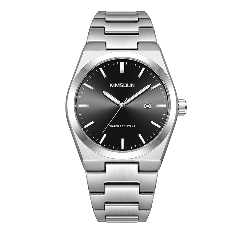 【云仓专柜】超级玩家系列/全新正品/银黑自动镂空高端夜光防水男表