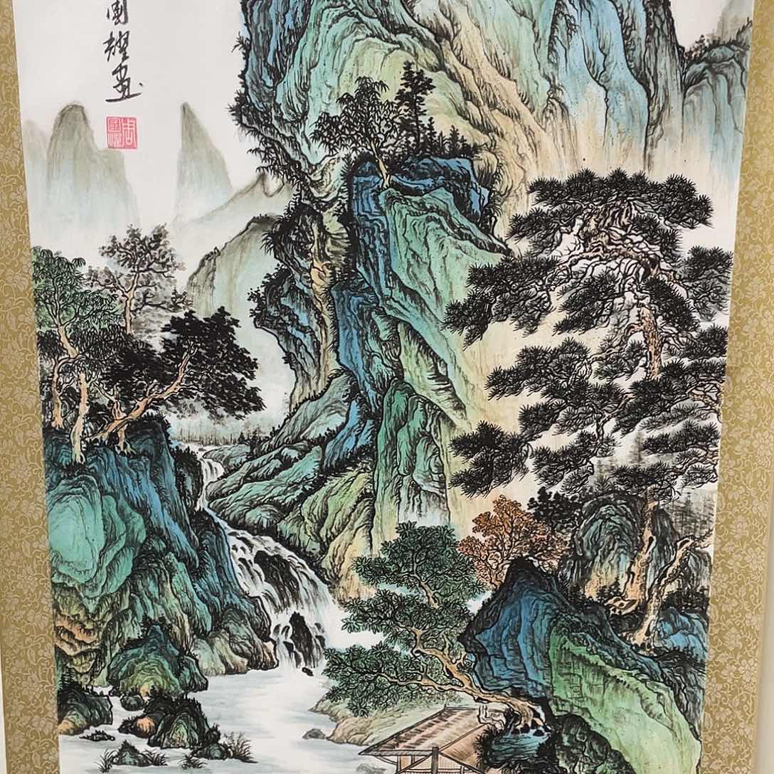 国画老师手笔手绘作品n
