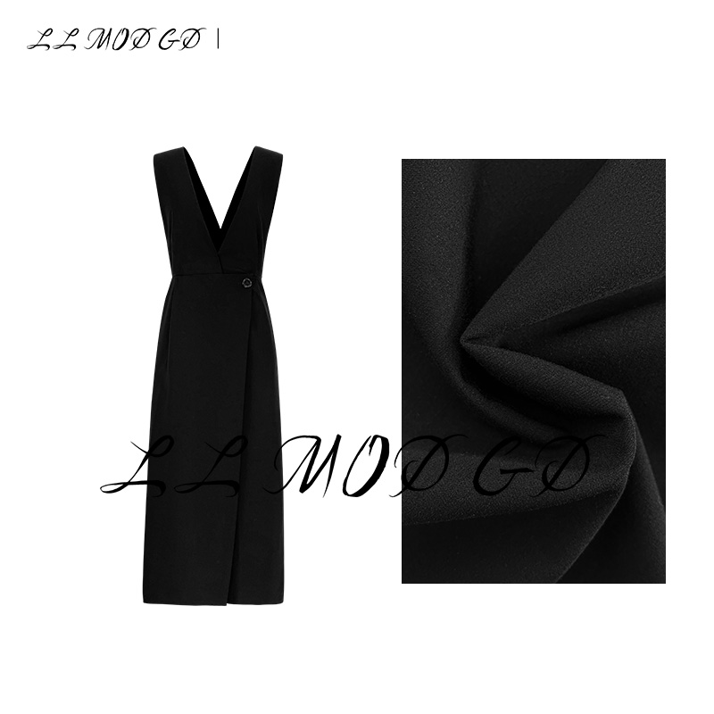 LL·MOD·GD【苏苏】2024夏高级感宽松连体背带裙 LL-250448