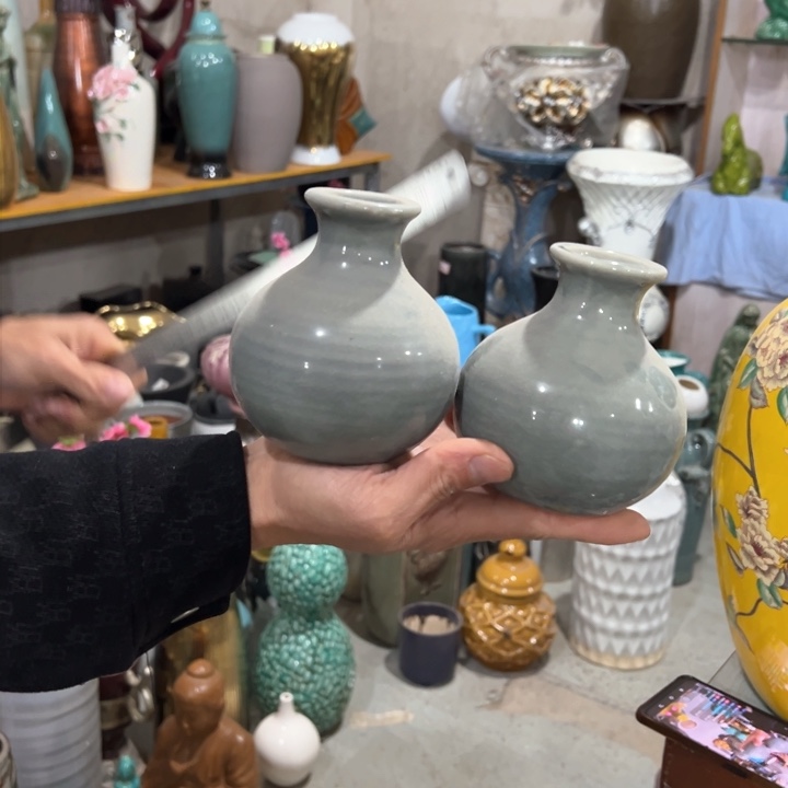 摆件高12口3公分微瑕捡漏