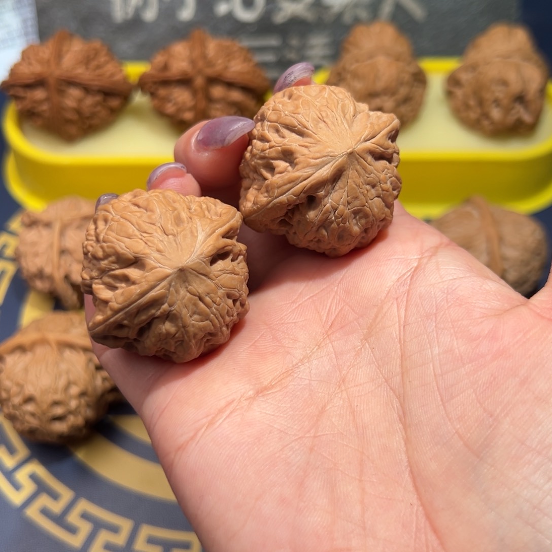 文玩核桃把件铁锤37