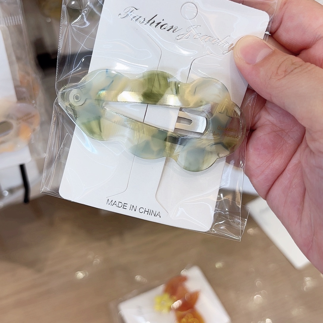 布艺铁合金拜拜夹