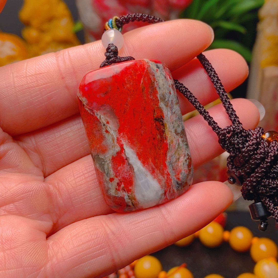 鸡血石鸡血石挂牌