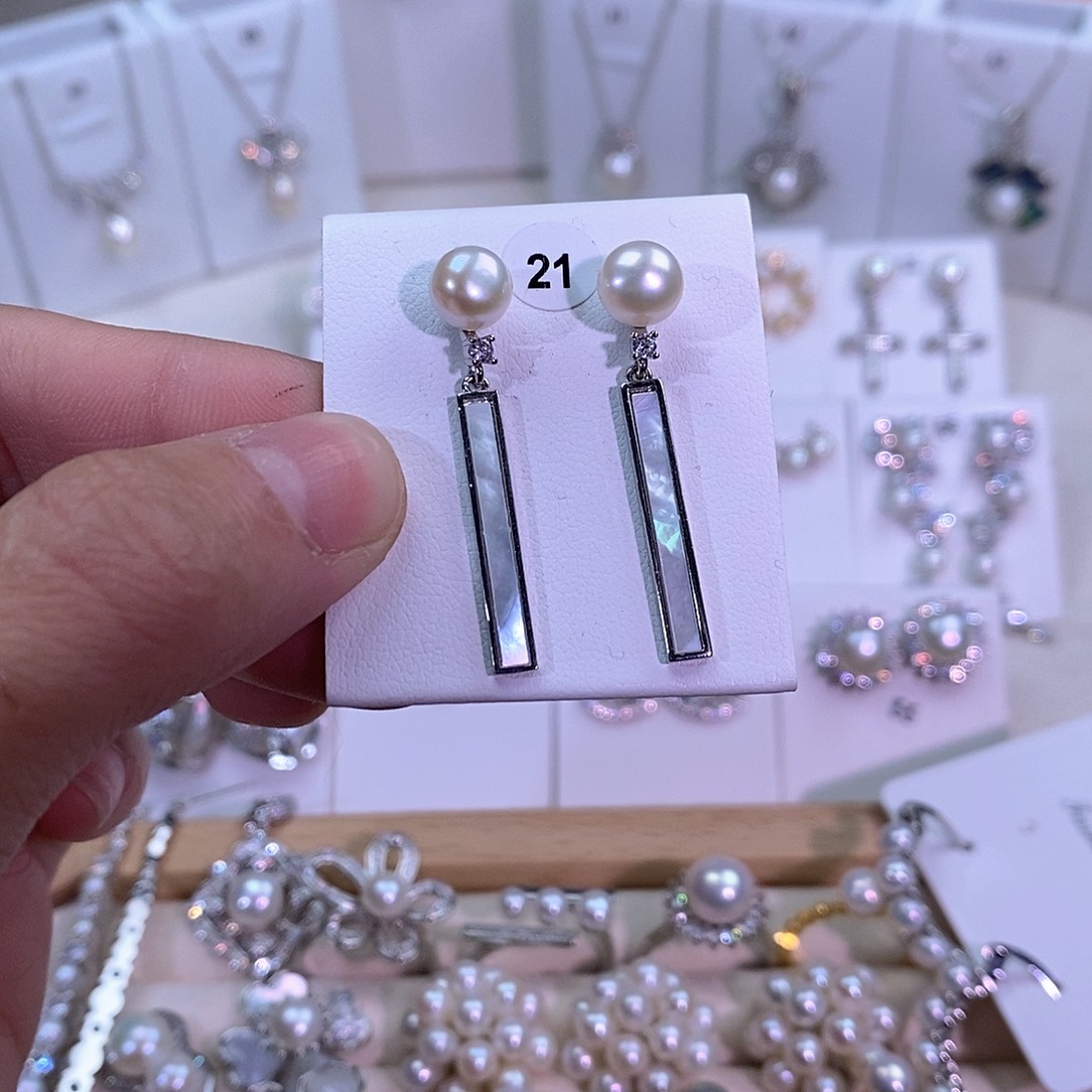 耳饰淡水珍珠未镶嵌