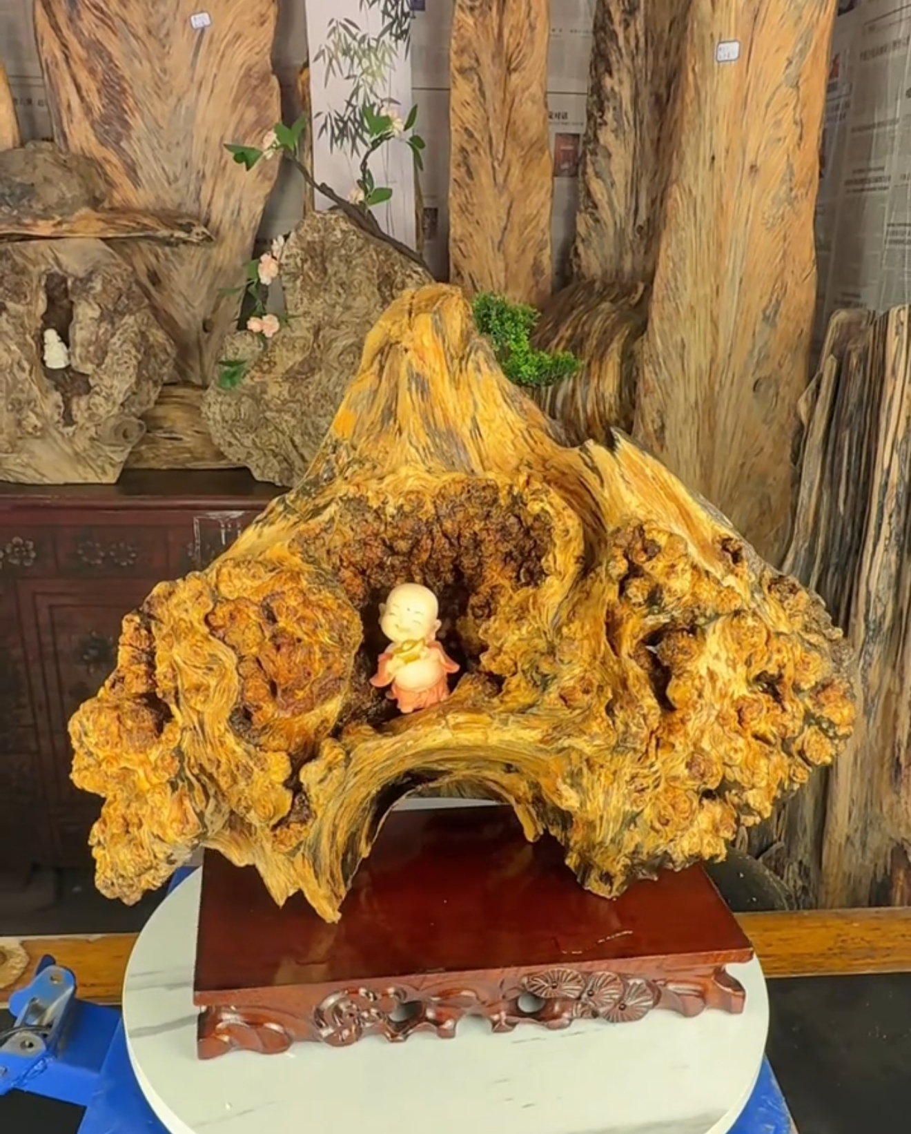 琥珀木天然家居摆件