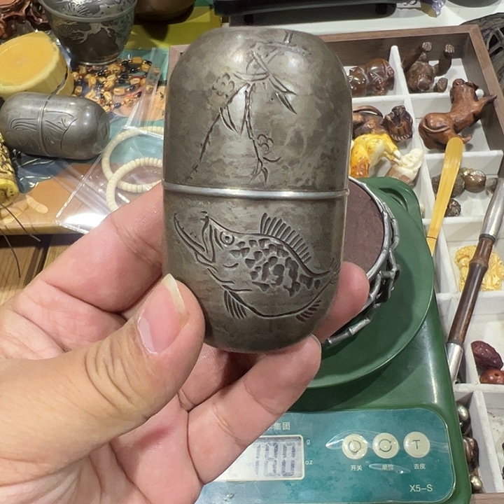 锡制茶叶罐中古好物