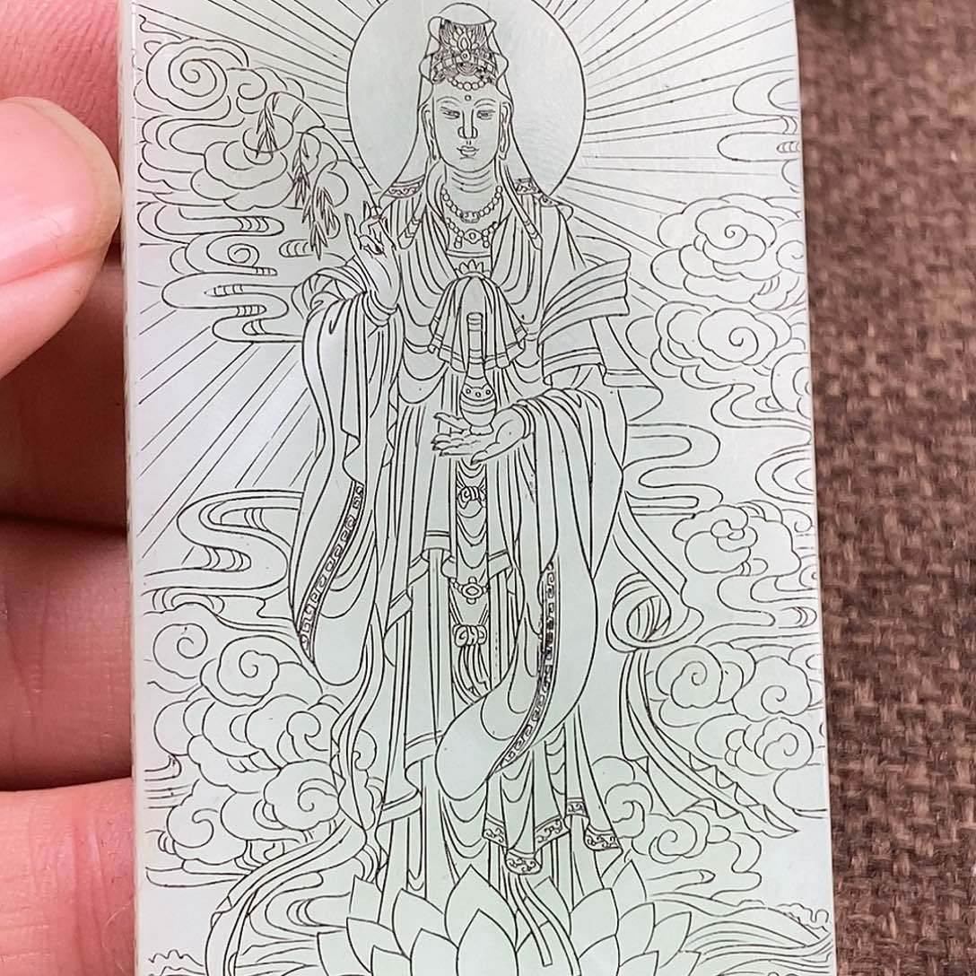 和田玉挂件未镶嵌