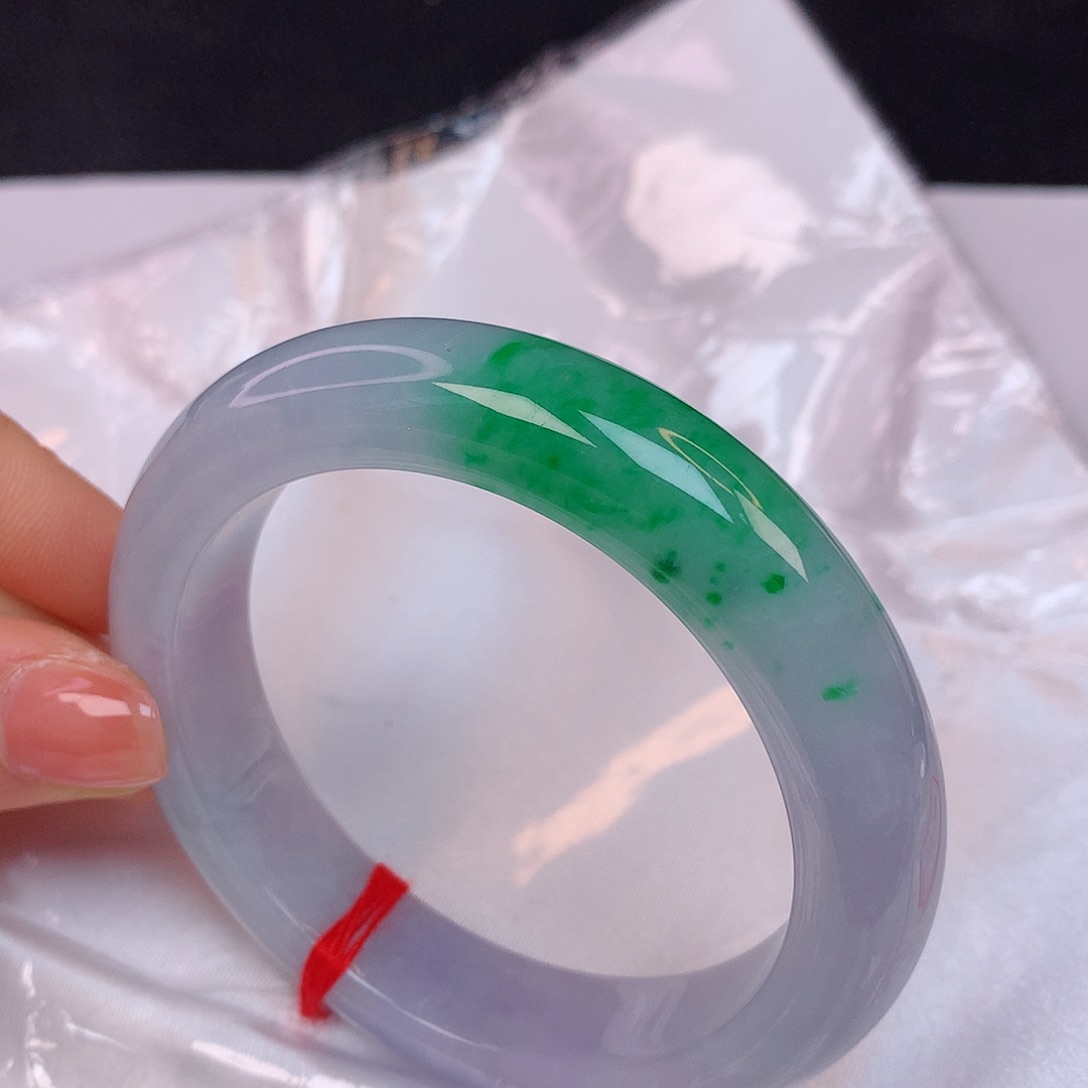 【闪购商品】翡翠手镯未镶嵌Q54+翡翠手镯