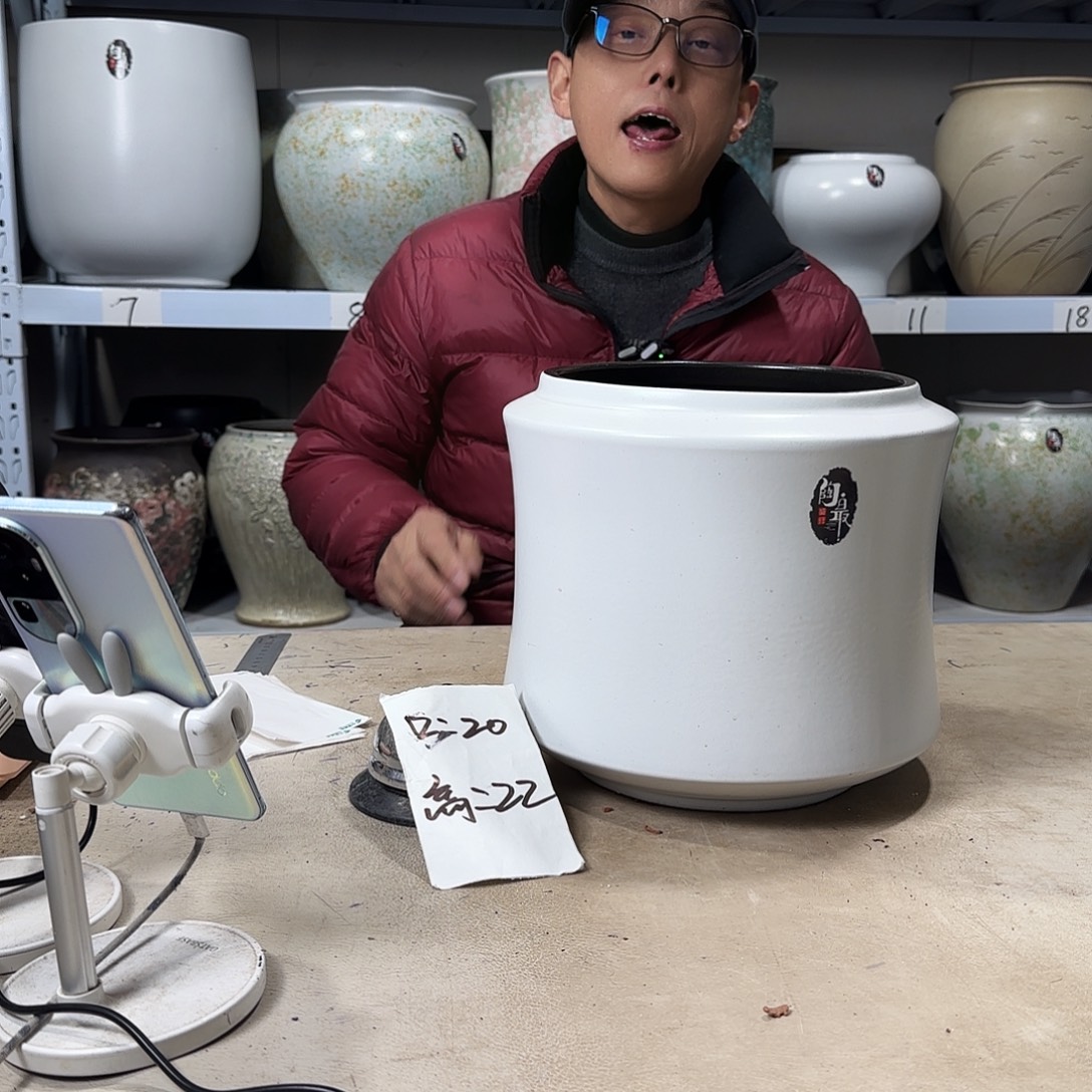 20@22 紫砂花盆尺寸