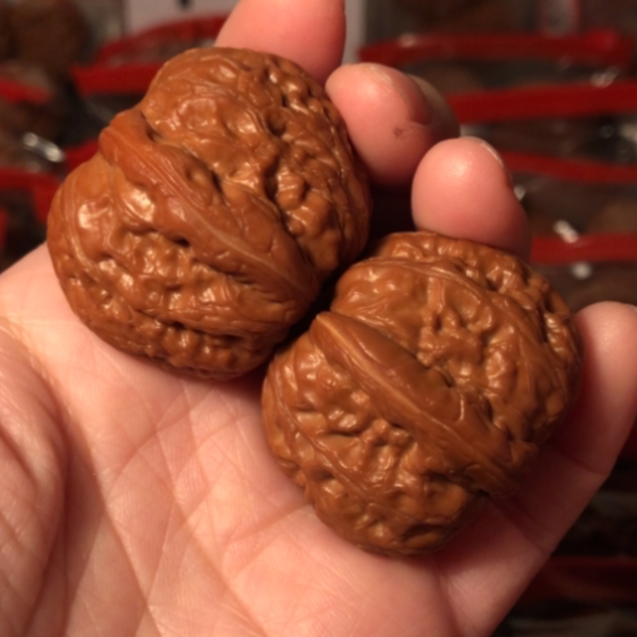 【闪购商品】文玩核桃把件元宝39