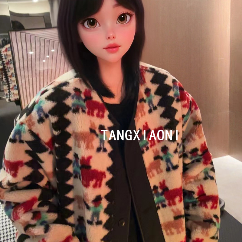 5店 订单 【彩色小人】加棉外套