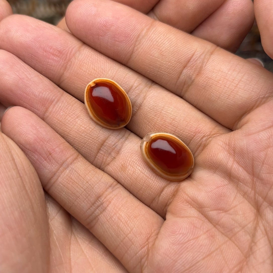 未镶嵌单珠玛瑙/玉髓