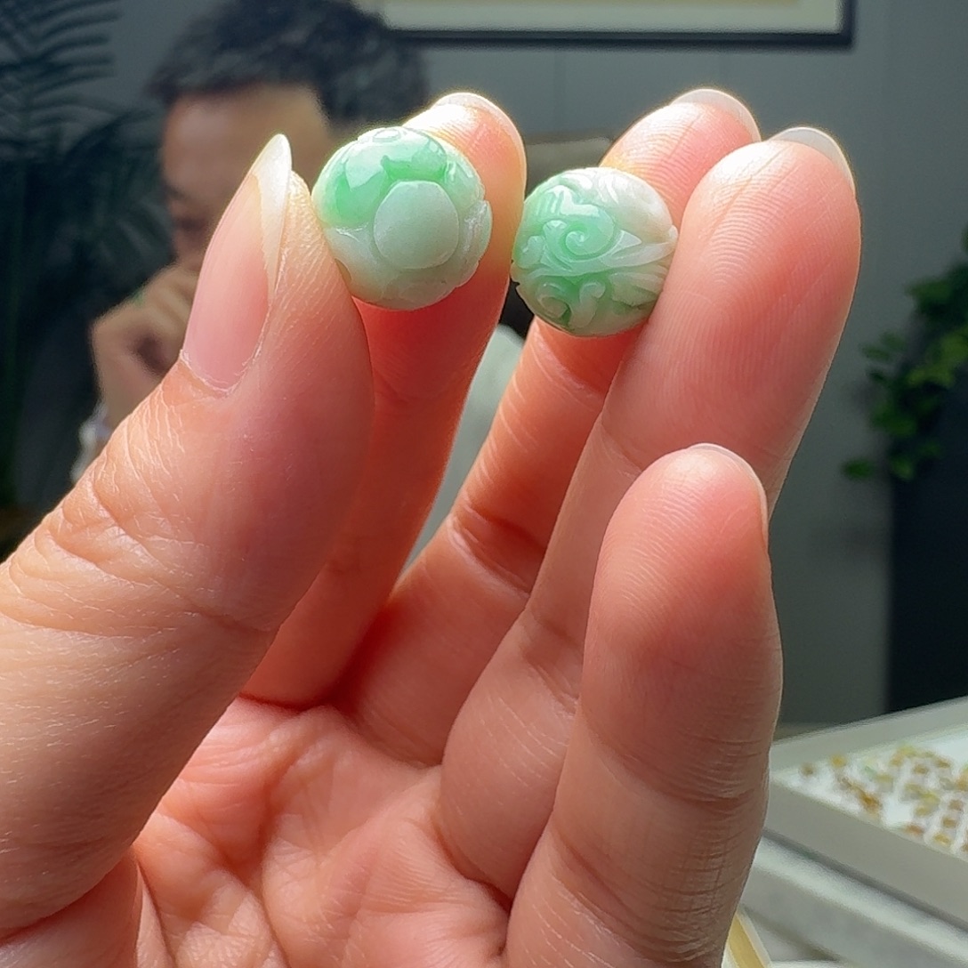 翡翠裸石多样性发货其一微瑕