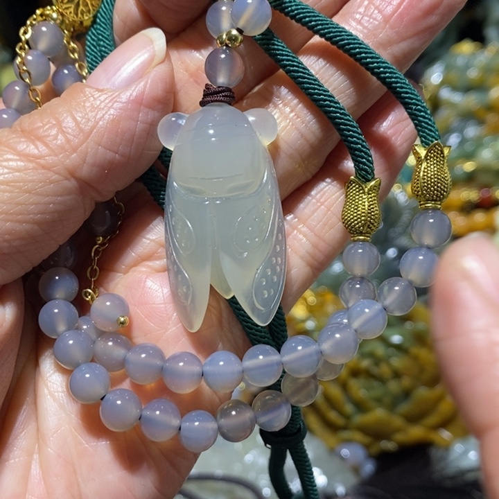 岫玉岫玉吊坠未镶嵌