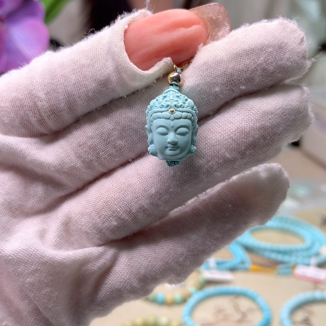 绿松石未镶嵌配饰