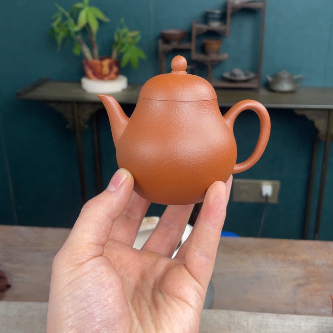 朱泥茶杯宜兴紫砂工艺