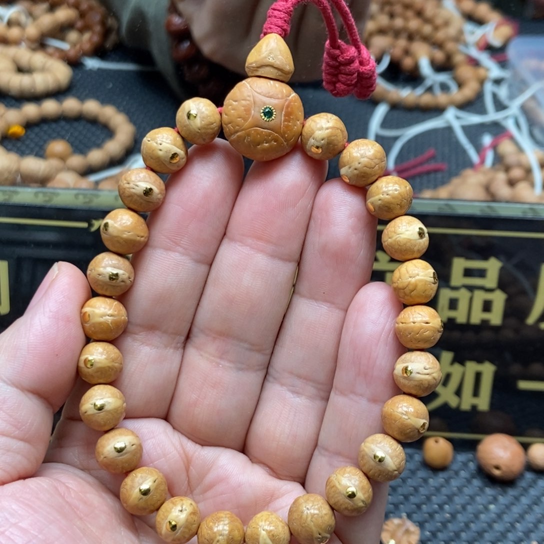 凤眼菩提手串10金钉手串
