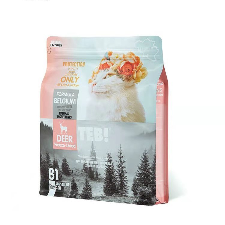 汤恩贝B1系列冻干猫粮1.5kg 鹿肉草莓猫粮