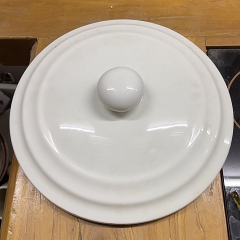 微瑕，不能明火，口径28厘米，