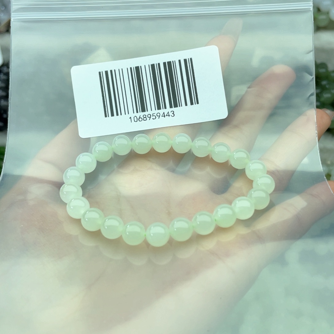 和田玉手链未镶嵌8