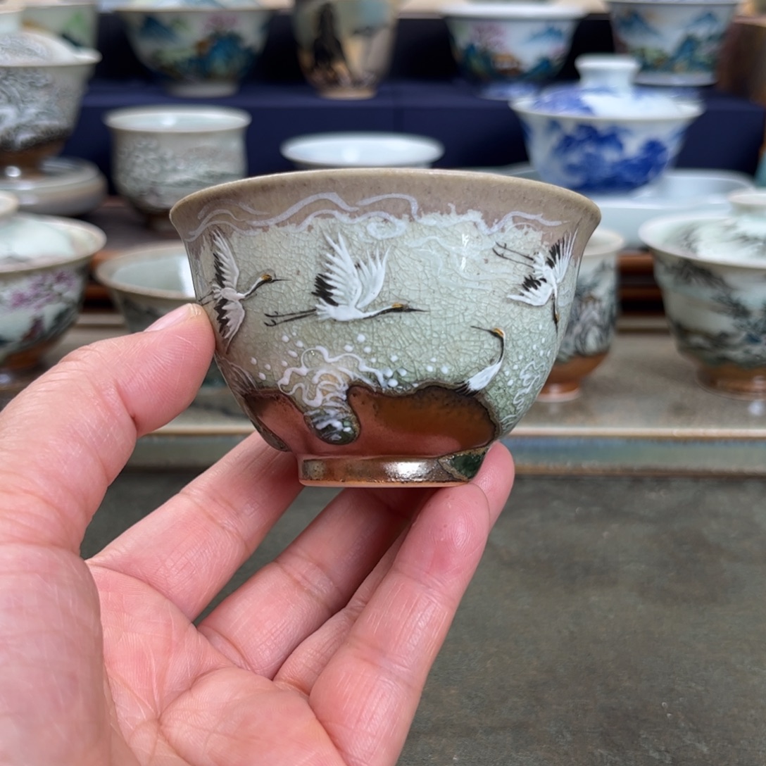 杯子瓷我们观山观水观自在