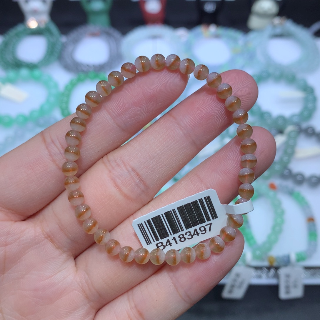 翡翠未镶嵌手串天然