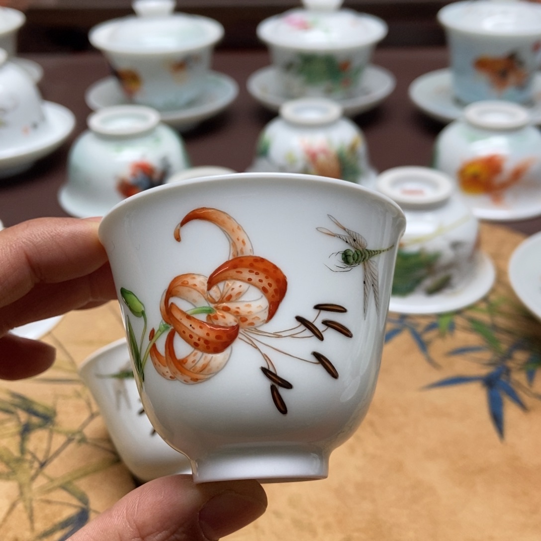 手工珐琅彩主人杯