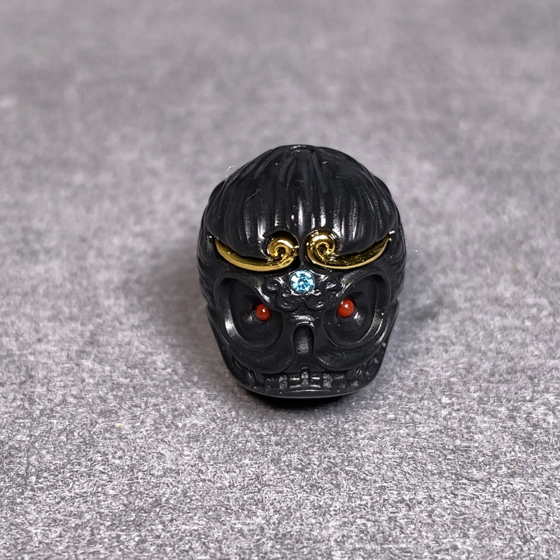 文玩配饰8013百搭13毫米手工文玩配珠天命人孙悟空腰珠