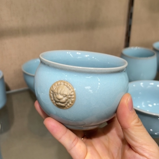 瓷片大宋名窑汝瓷茶具